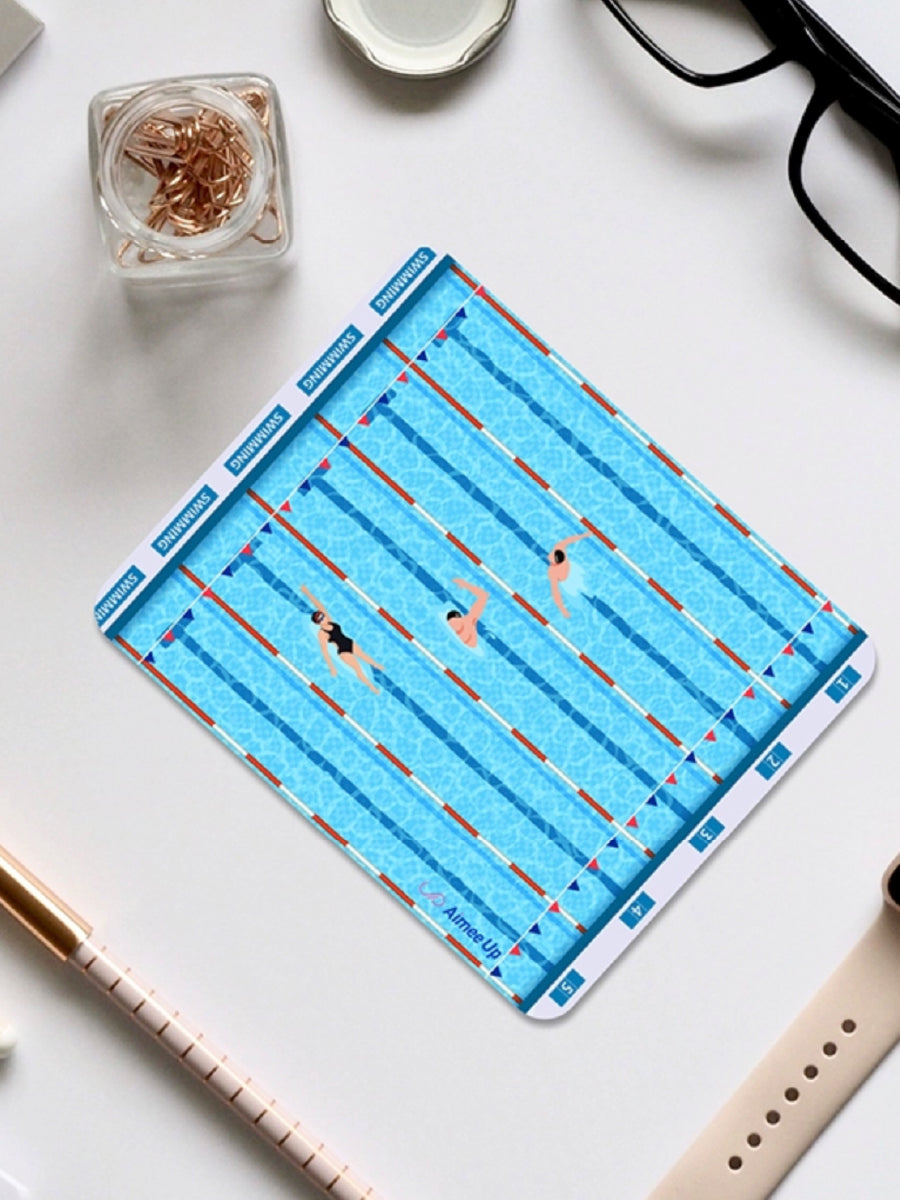 Pool Lane Mouse Pad