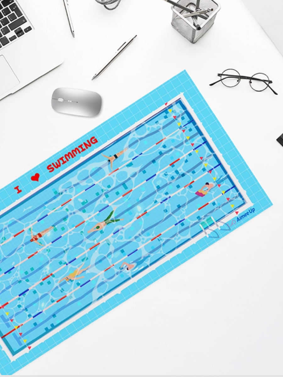 Pool Lane Long Desk Pad