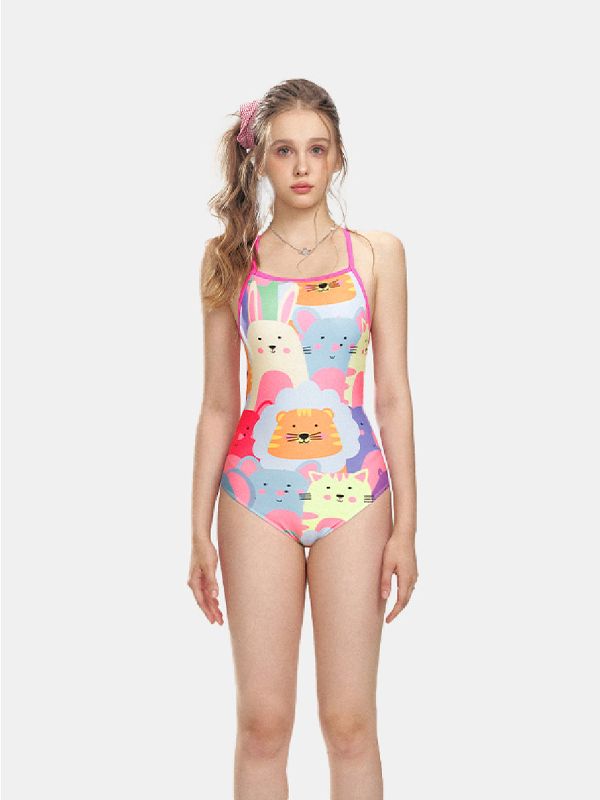 Sugar Cherry Ribbon - One Piece Swim Suit | Tulip&Daisy Sugar Cherry Ribbon - One Piece Swim Suit | Tulip&Daisy